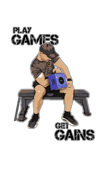 Play Games. Get Gains. Active Tee