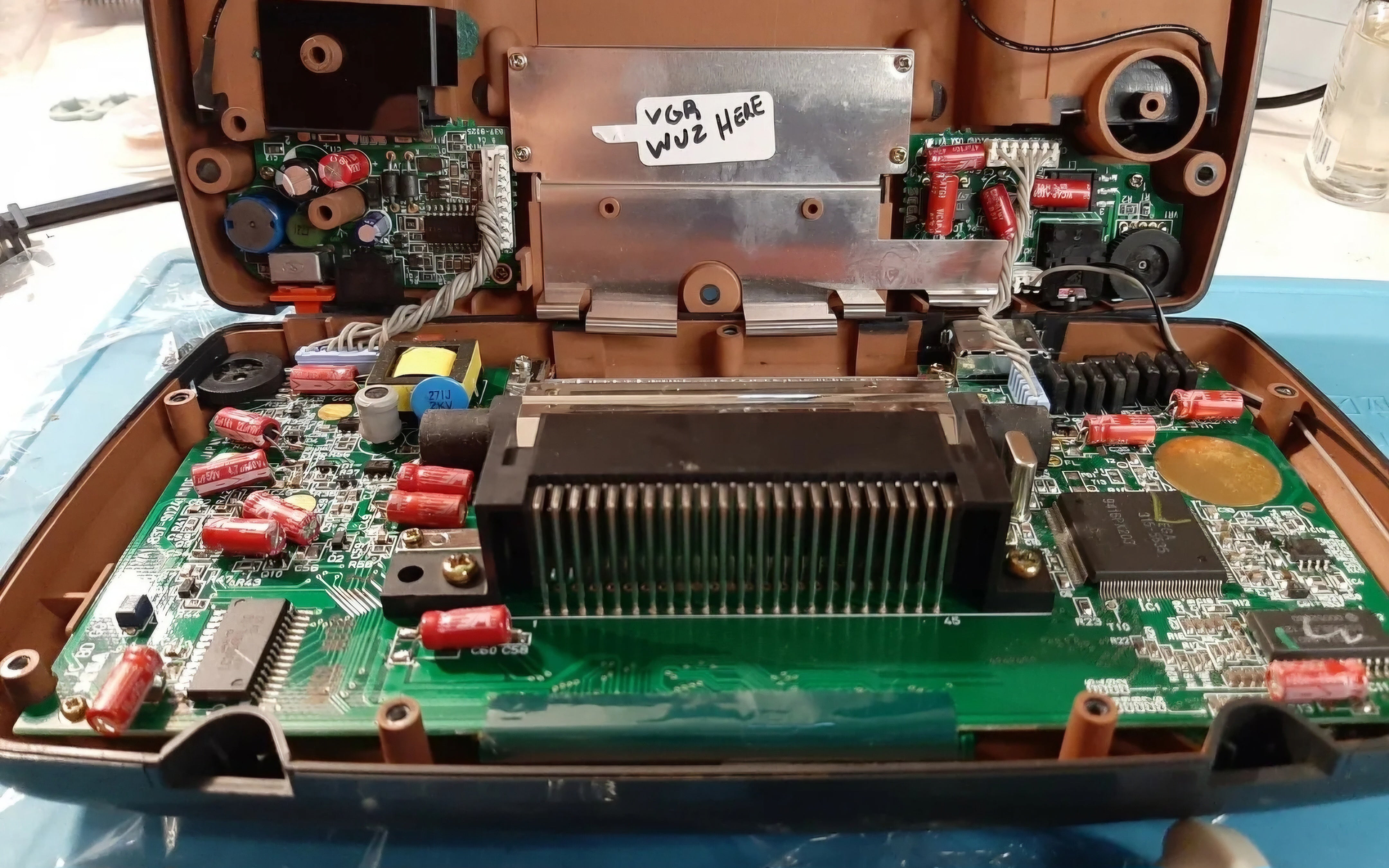 Game Gear VA0-VA1 Capacitor Kit (Motherboard/Audio Board Only)
