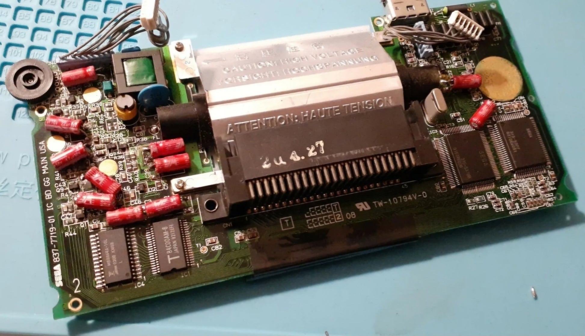game gear cap kit Universal Game Gear Capacitor Kit